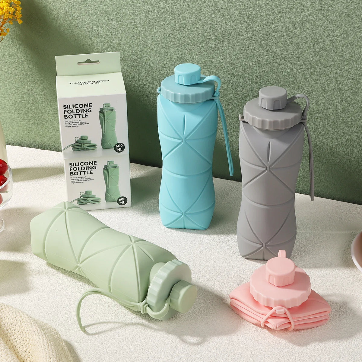 Silicone Foldable Water Bottle™
