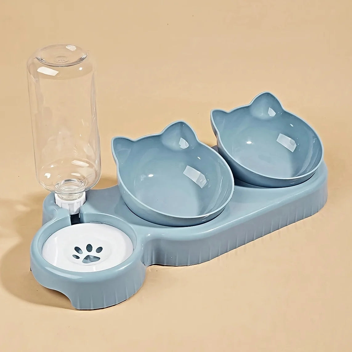 Pet Bowls With Water Feeder, 3 In 1™
