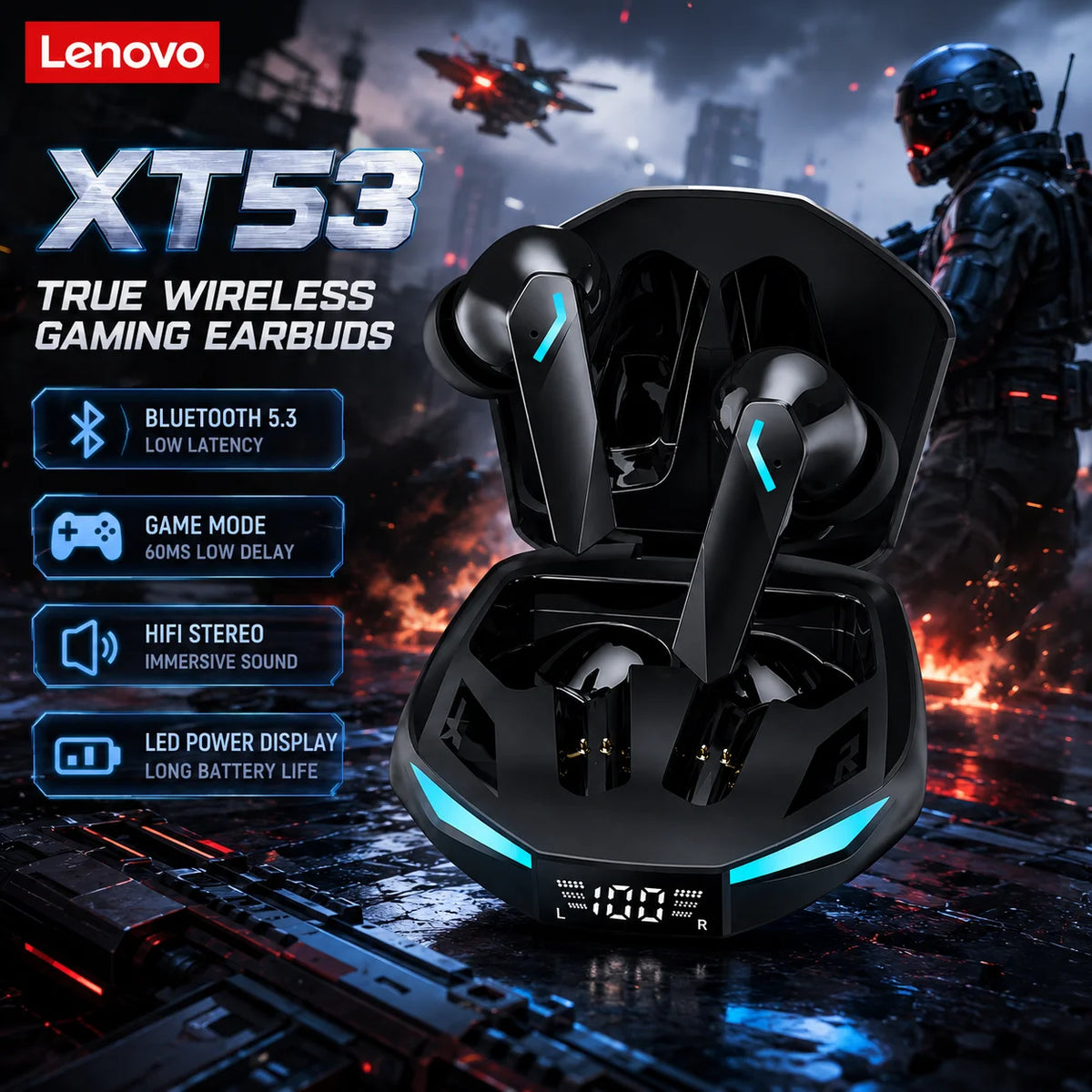 Lenovo XT53 TWS Earbuds™